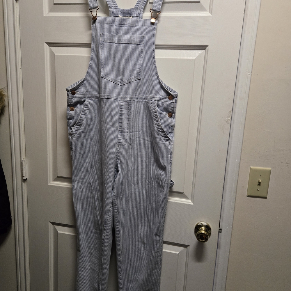 Target Blue Striped Jumpsuit